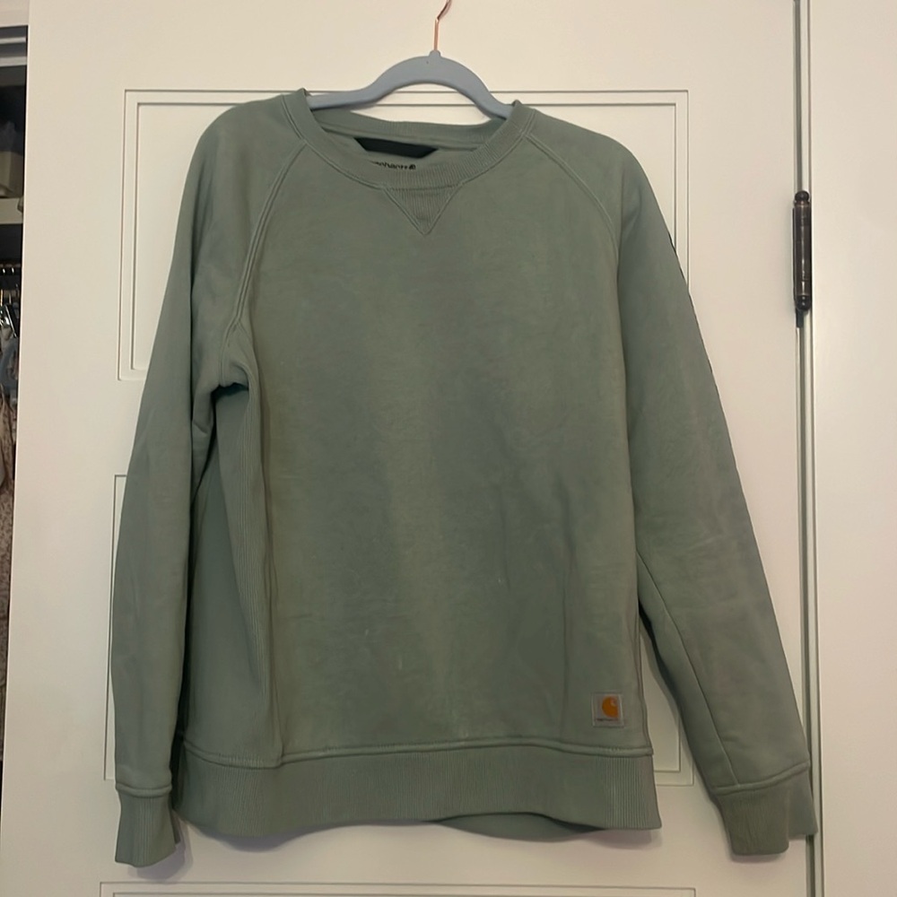 Carhartt Relaxed Fit Size XL (16-18) Womens/mens Sweatshirt Crew neck